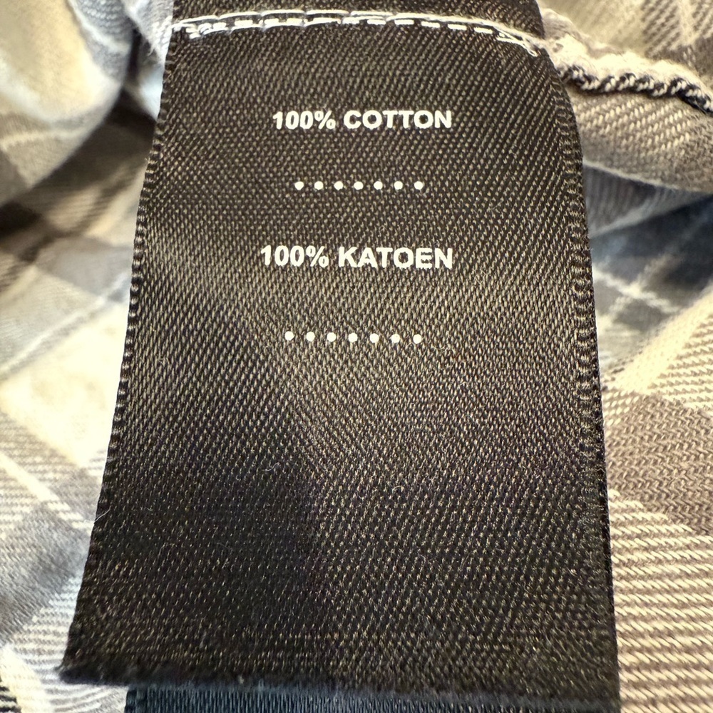 Harley-Davidson Black & White Plaid Button-Down Shirt – Men’s XXL - Picture 4 of 5